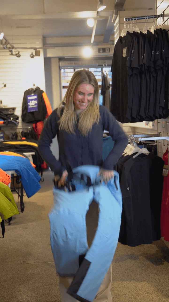 Optagelse inde i Aabenraa Sports Outlet