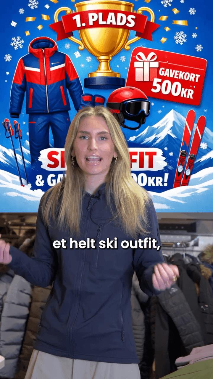 Konkurrence: vind et helt ski-outfit og 500 kr gavekort